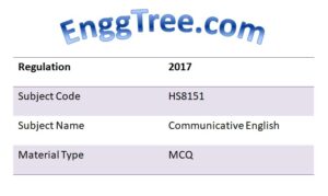 hs8151 mcq